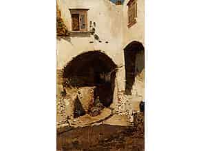 Detail images:  Rubens Santoro, 1859 Mongrassano - 1942 Neapel 