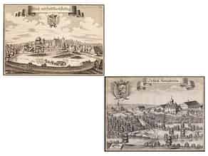 Detailabbildung:  Zwei Kupferstiche, Michael Wening, 1641 - 1718