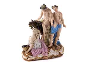 Detail images:   Meissener Porzellanfigurengruppe