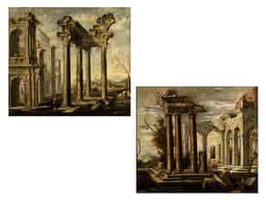 Detail images:  Viviano Codazzi, 1604 – 1670, zug.