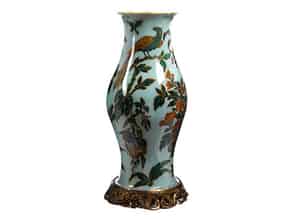 Detailabbildung:   Große Vase in Hinterglasmalerei-Technik