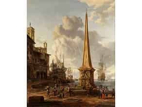 Detailabbildung:  Abraham Jansz Storck, 1635 Amsterdam – 1710 Amsterdam