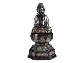 Detailabbildung:   Cloisonné-Buddha