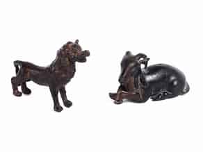 Detail images:   Konvolut von zwei Tierfiguren