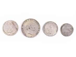 Detailabbildung:   Vier Braunschweiger Münzen
