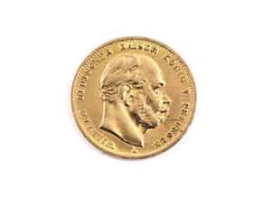Detailabbildung:  Preußische zehn Goldmark