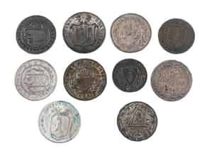 Detailabbildung:  Zehn Münzen