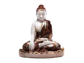 Detailabbildung:  Buddha in Marmor