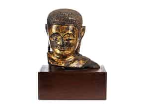 Detailabbildung:   Kopf eines Buddhas