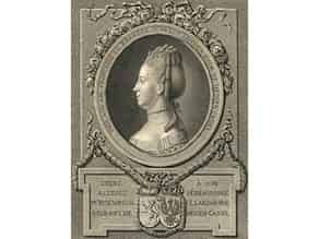 Detailabbildung:   Philippine Auguste Amalie Landgräfin von Hessen-Kassel, geborene Prinzessin von Preußen
