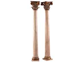 Detail images:   Paar große, korinthische Säulen