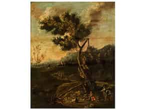 Detail images:  Italienischer Maler des 17./ 18. Jahrhunderts in der Nachfolge von Magnasco