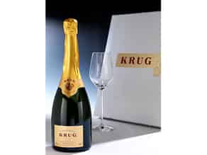 Detailabbildung:  Geschenkkarton mit Champagner der Marke Krug 
