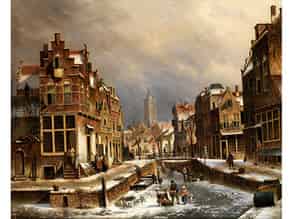 Detailabbildung:   Oene Romkes de Jongh, 1812 Makkum – 1896 Amsterdam