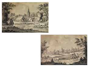 Detail images:  D. Stegmüller, Deutscher Maler des 18. Jahrhunderts