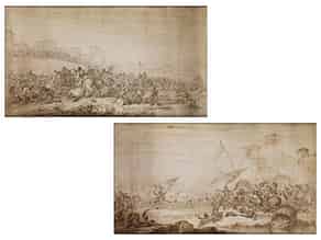 Detail images:  Francesco Simonini, 1686 - 1755, zug.