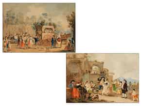 Detail images:  Italienischer Maler des beginnenden 19. Jahrhunderts
