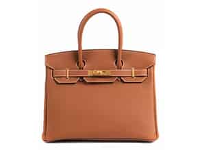 Detailabbildung:  Hermès Birkin Bag 30 cm Gold 