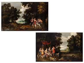 Detail images:  Flämischer Meister aus dem Kreis des Jan Brueghel d. J.