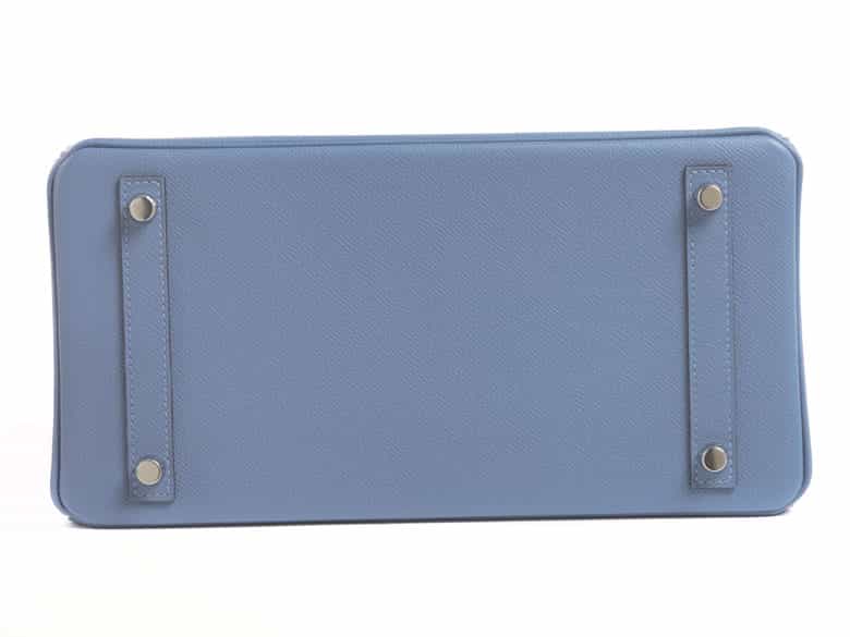 Detailabbildung: Hermès Birkin Bag 30 cm „Bleu Paradis“