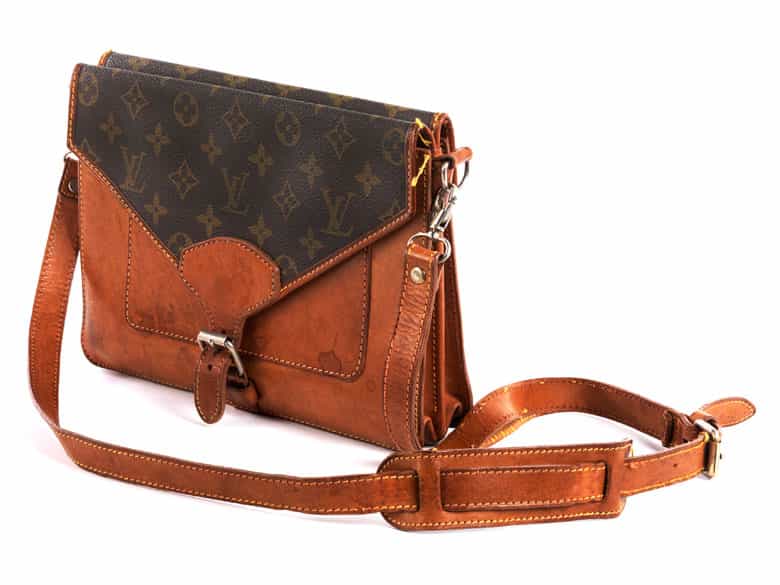 Detailabbildung:  Louis Vuitton doppelseitige Umhängetasche