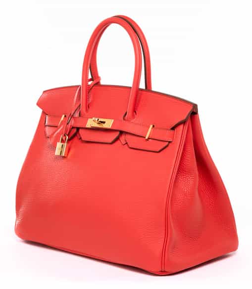 Detailabbildung: Hermès Birkin Bag 35 cm „Rose Jaipur“
