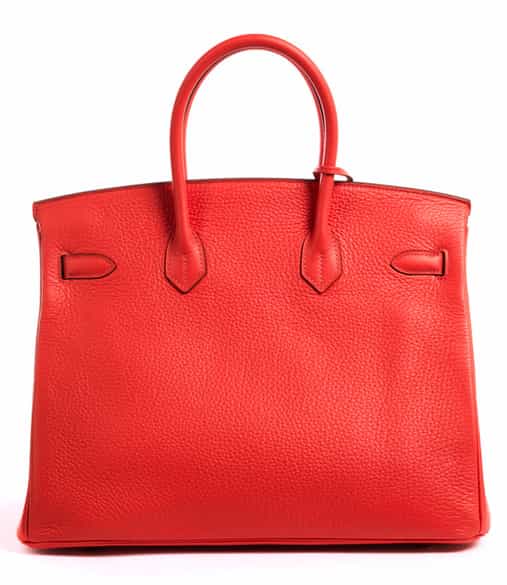 Detailabbildung: Hermès Birkin Bag 35 cm „Rose Jaipur“