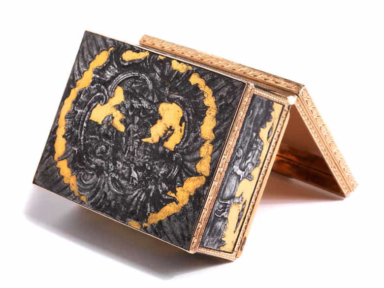 Detailabbildung:  Louis XV-Golddose