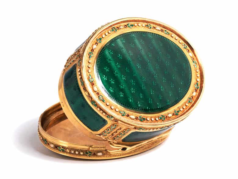 Detailabbildung:  Louis XVI-Golddose