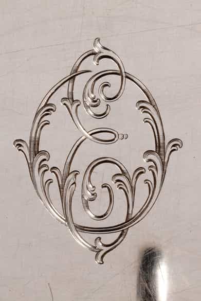 Detailabbildung: Teeservice mit einer Fabergé Marke