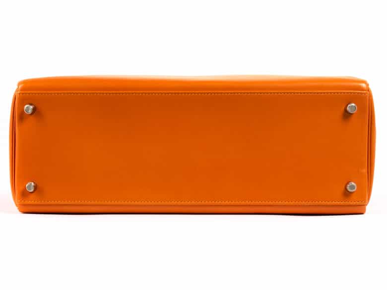 Detailabbildung: † Hermès Kelly Bag 35 cm „Feu“