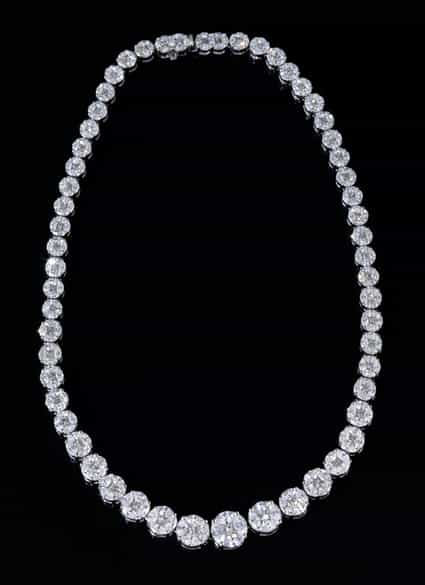 Detailabbildung:  Diamantcollier