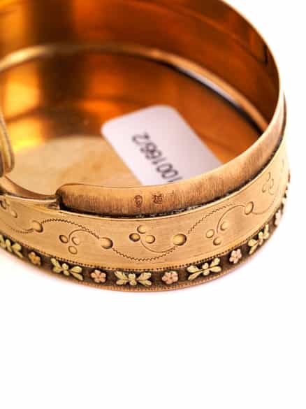 Detailabbildung:  Golddose mit Diana