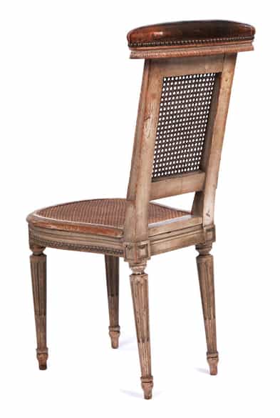 Detailabbildung:  Kleiner Louis XVI-Stuhl