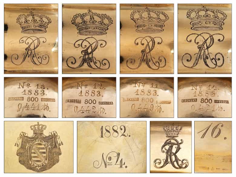 Detailabbildung: Der Silberschatz der Wettiner von Schloss Moritzburg 
