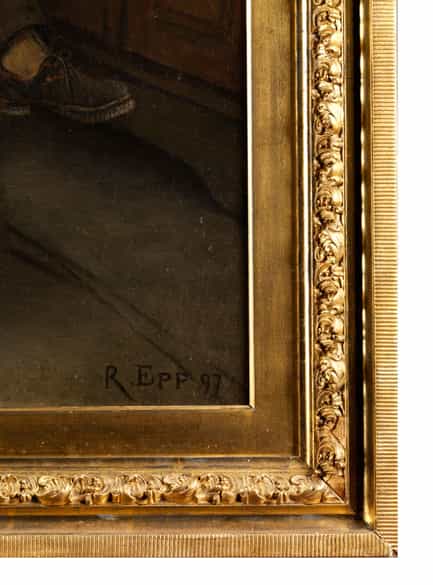 Detailabbildung: Rudolf Epp, 1834 Eberbach - 1910 München 