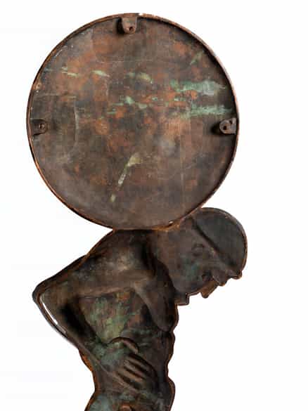 Detailabbildung:  Paar Bronze-Flachreliefs