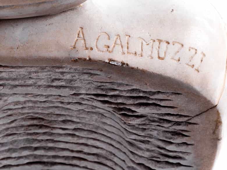 Detailabbildung:  Büste eines Pharaos von Anselmo Galmuzzi