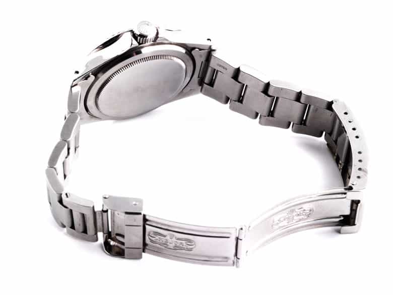 Detailabbildung:  ROLEX Submariner mit roter Schrift, ca. 1972