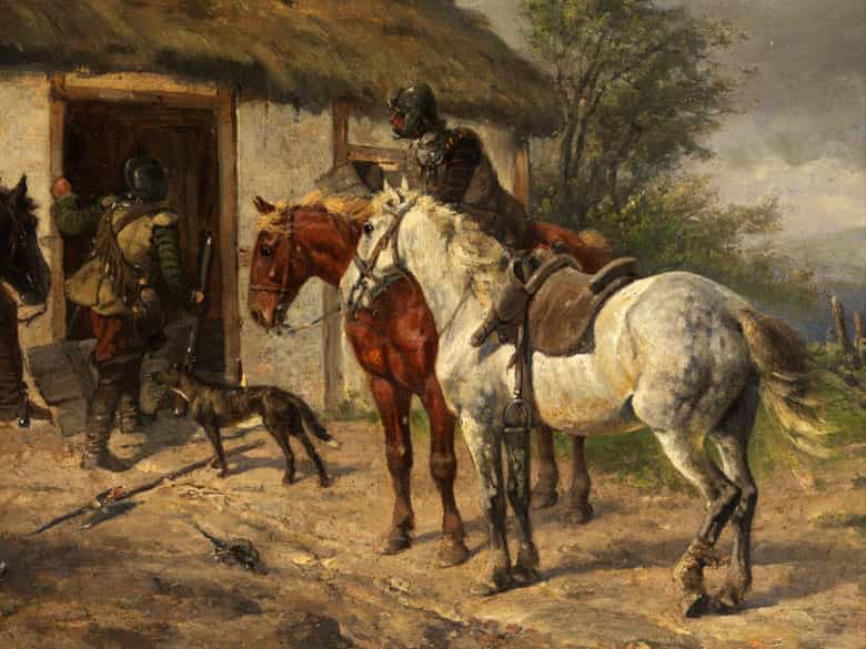 Wilhelm Carl Räuber, 1849 Marienwerder - 1926 München - Hampel ...
