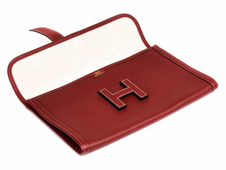 Detailabbildung:  Hermès Jige Clutch
