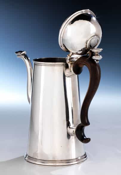 Detailabbildung:  Londoner George I Kaffekanne