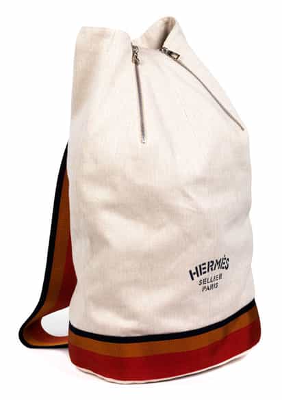 Detailabbildung:  Hermès Reisetasche „Sac Marin“