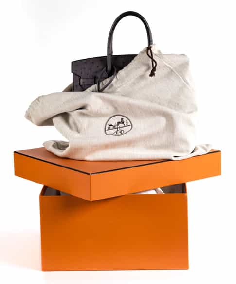 Detailabbildung:  Hermès Birkin Bag 30 cm „Agathe“