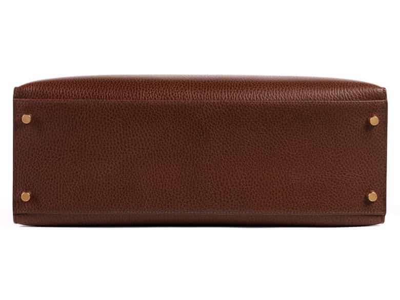 Detailabbildung: † Hermès Kelly Bag 35 cm „Havane“