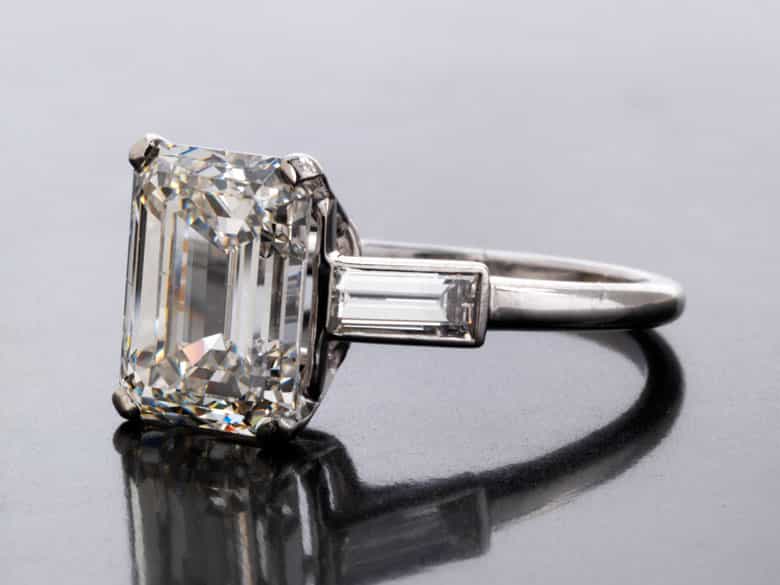 Detailabbildung:  Diamantring von Cartier