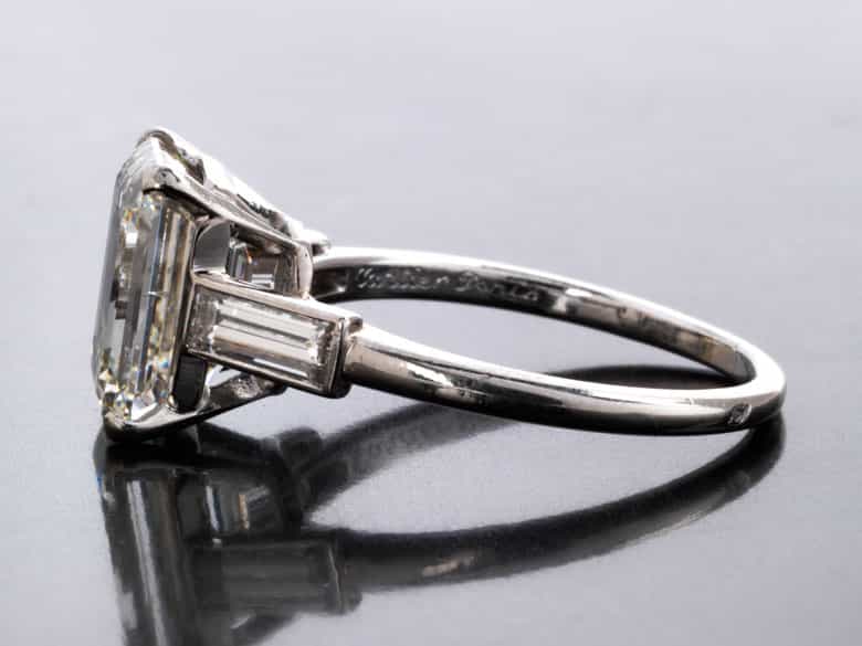 Detailabbildung:  Diamantring von Cartier