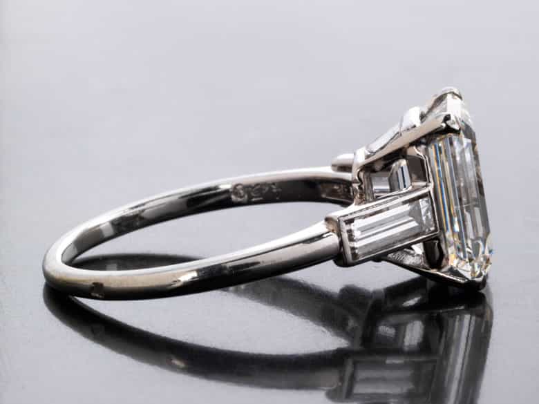 Detailabbildung:  Diamantring von Cartier