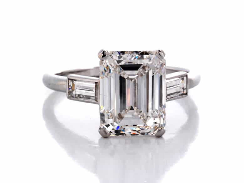 Detailabbildung:  Diamantring von Cartier