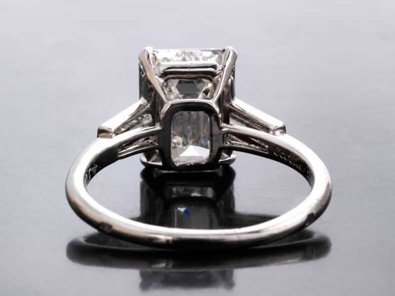 Detailabbildung:  Diamantring von Cartier